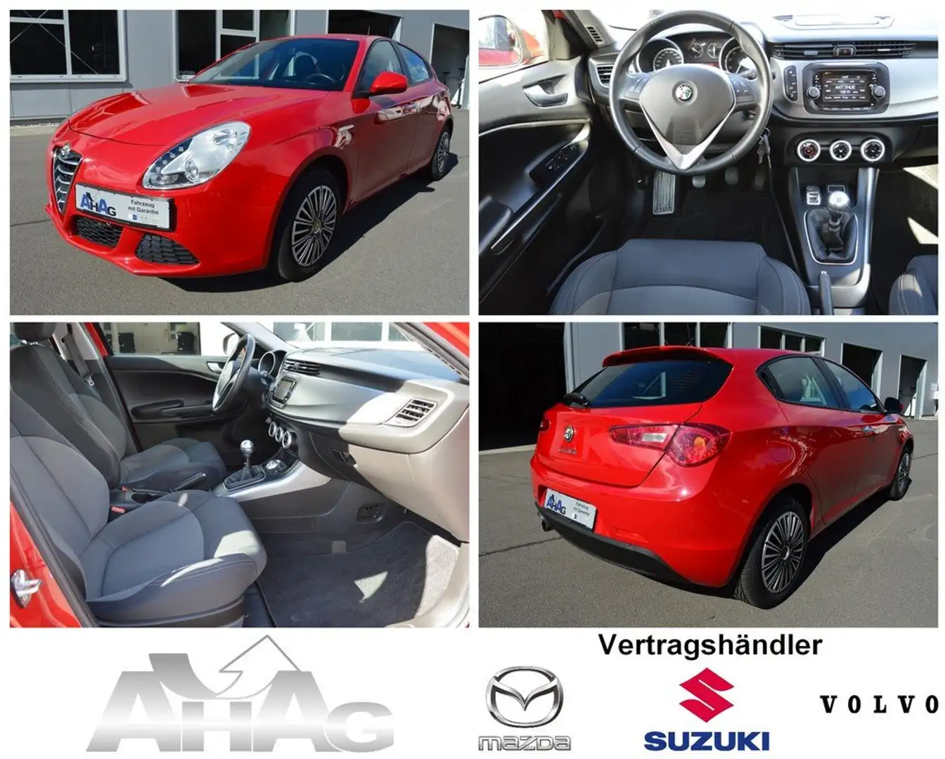 Alfa Romeo Giulietta Giulietta 1.4 TB 16V Impression *Klima+WR+LED+CD* Rosso - 1