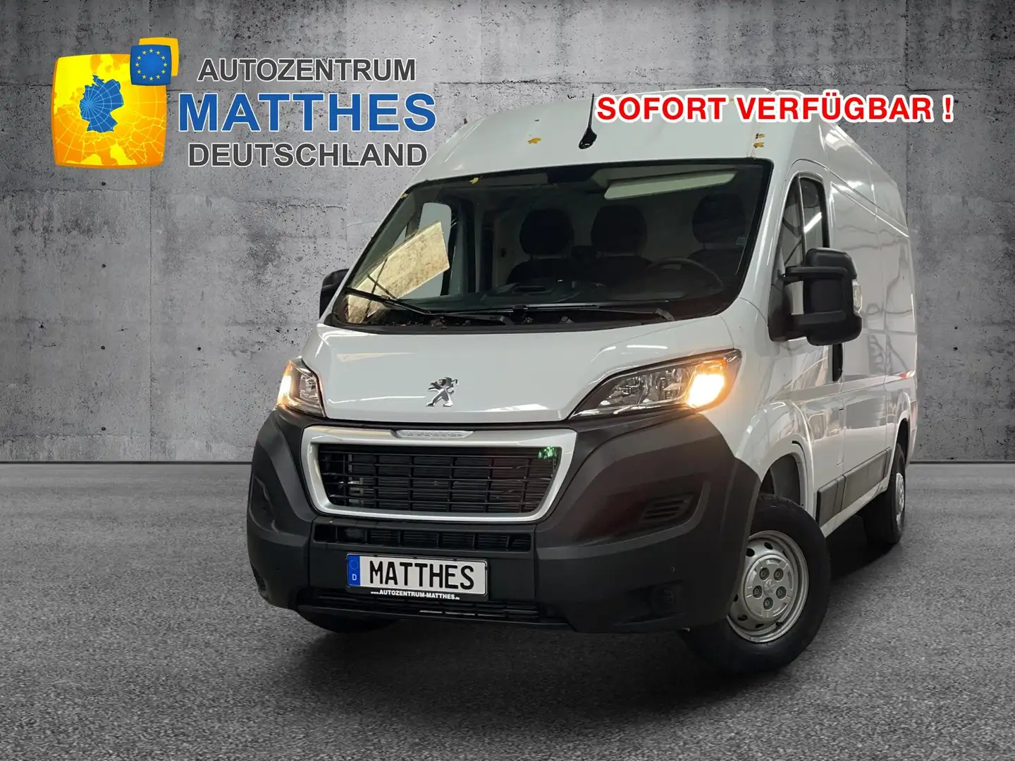 Peugeot Boxer 2.2 BlueHDi FT L2H2 Lager Parkhilfe Klima Tempo... Blanco - 1