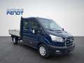 Ford Transit Pritsche 350L3 Doka 4X4 AHKStandh.Sitz29 Blau - thumbnail 2
