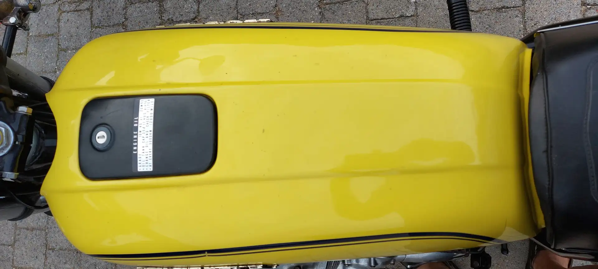 Honda CB 750 four Yellow - 2