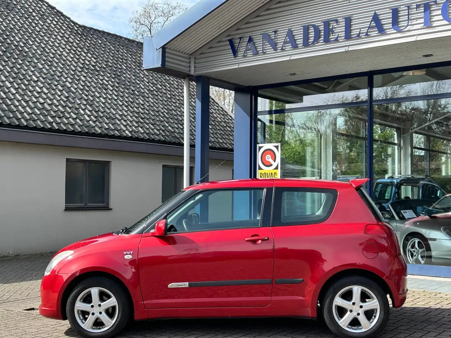 Suzuki Swift 1.5 GLS Airco LM-Velgen Elek.Pakket Achterspoiler Rood - 2