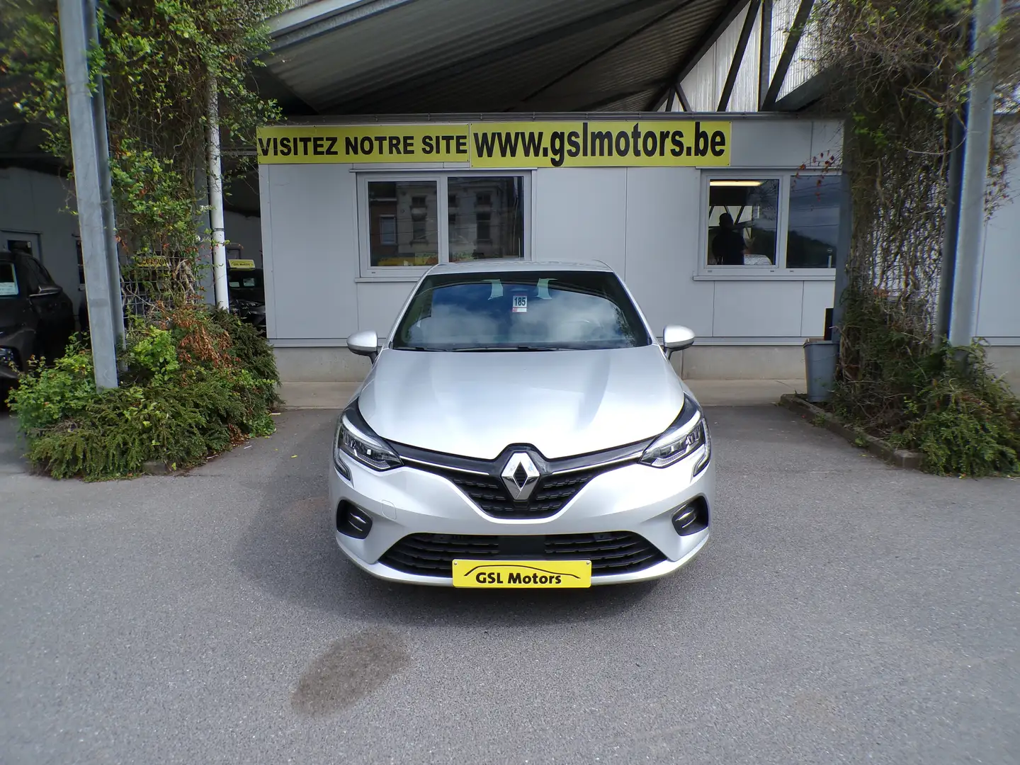Renault Clio 1.0TCe 100cv Gris alu 07/20 36.402km Airco GPS USB Argent - 2