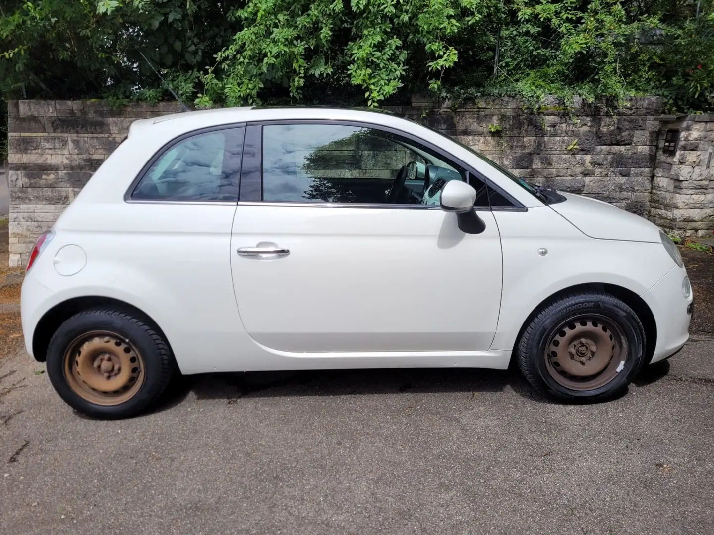 Fiat 500 Lounge TÜV neu guter Zustand Weiß - 2