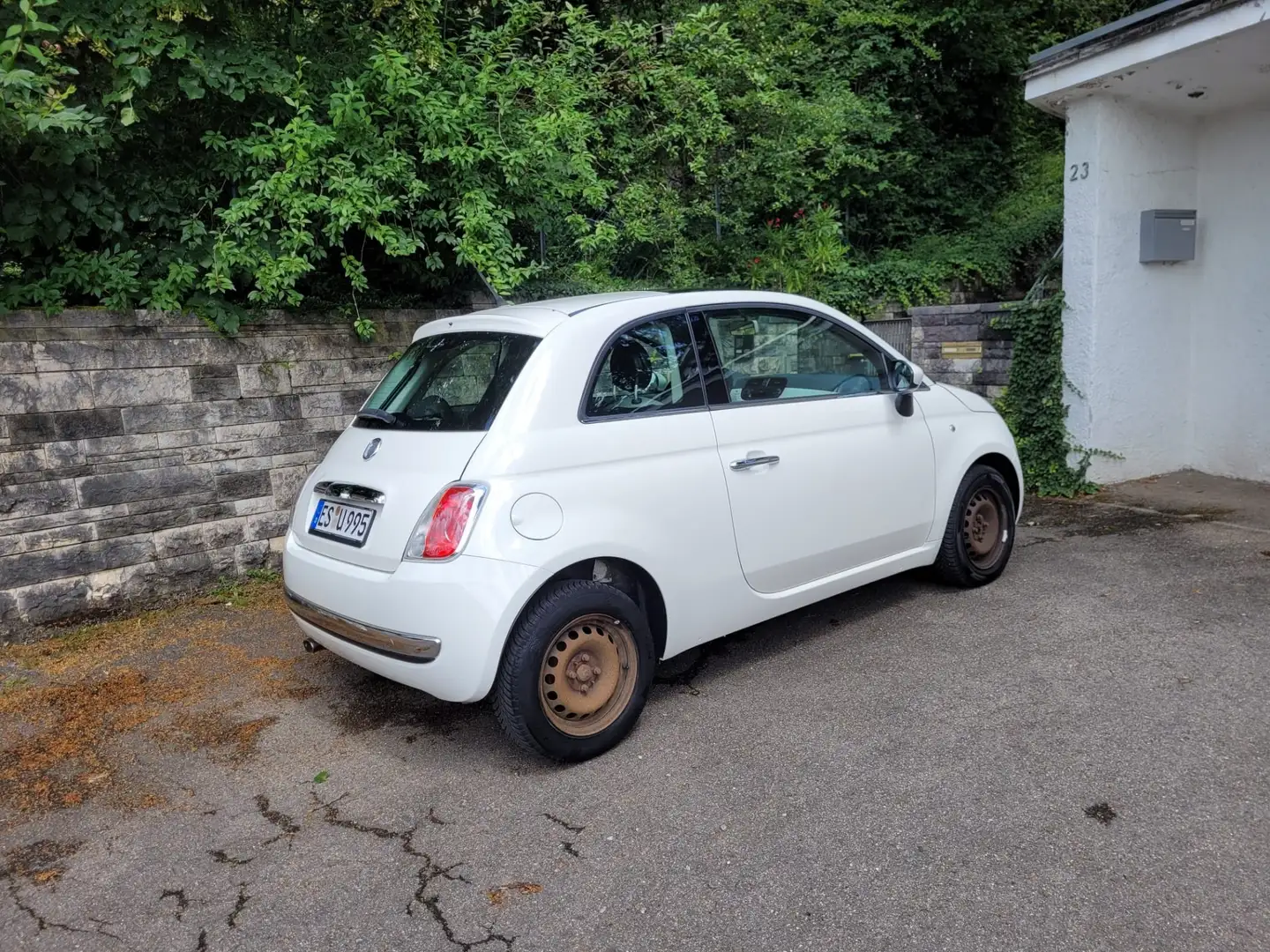 Fiat 500 Lounge TÜV neu guter Zustand Weiß - 1