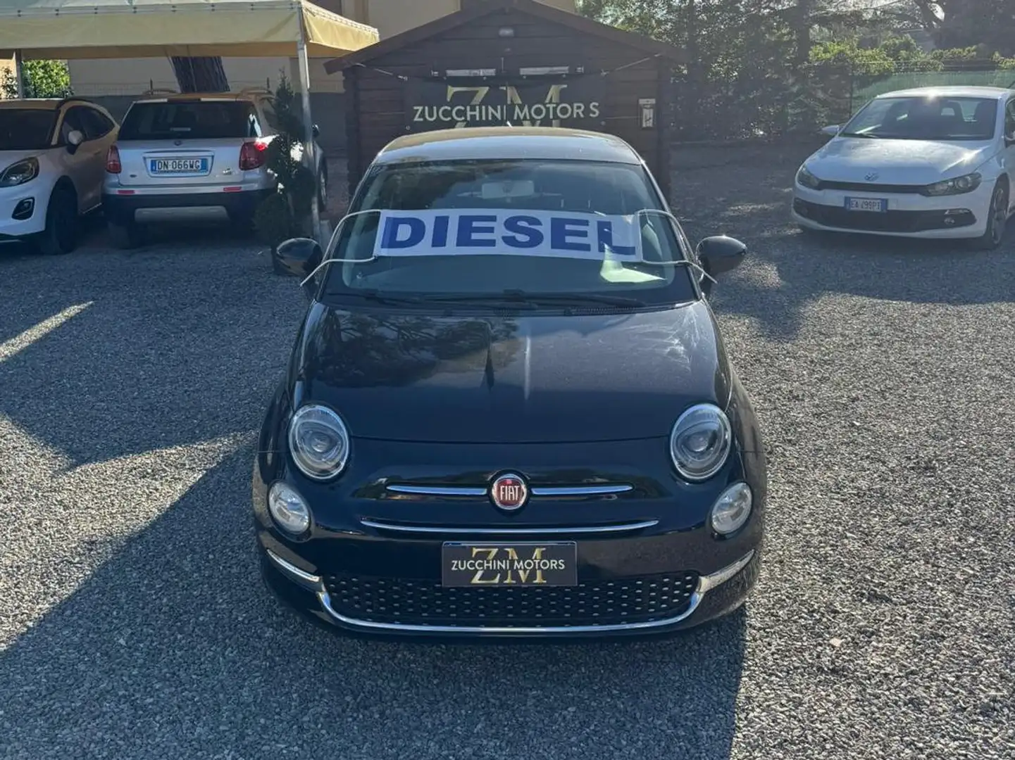 Fiat 500 1.3 mjt 16v Lounge 95cv my14 Nero - 2