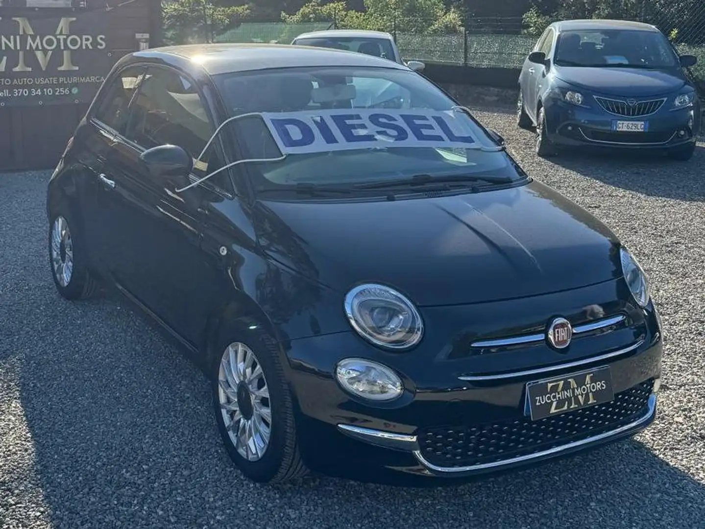 Fiat 500 1.3 mjt 16v Lounge 95cv my14 Nero - 1