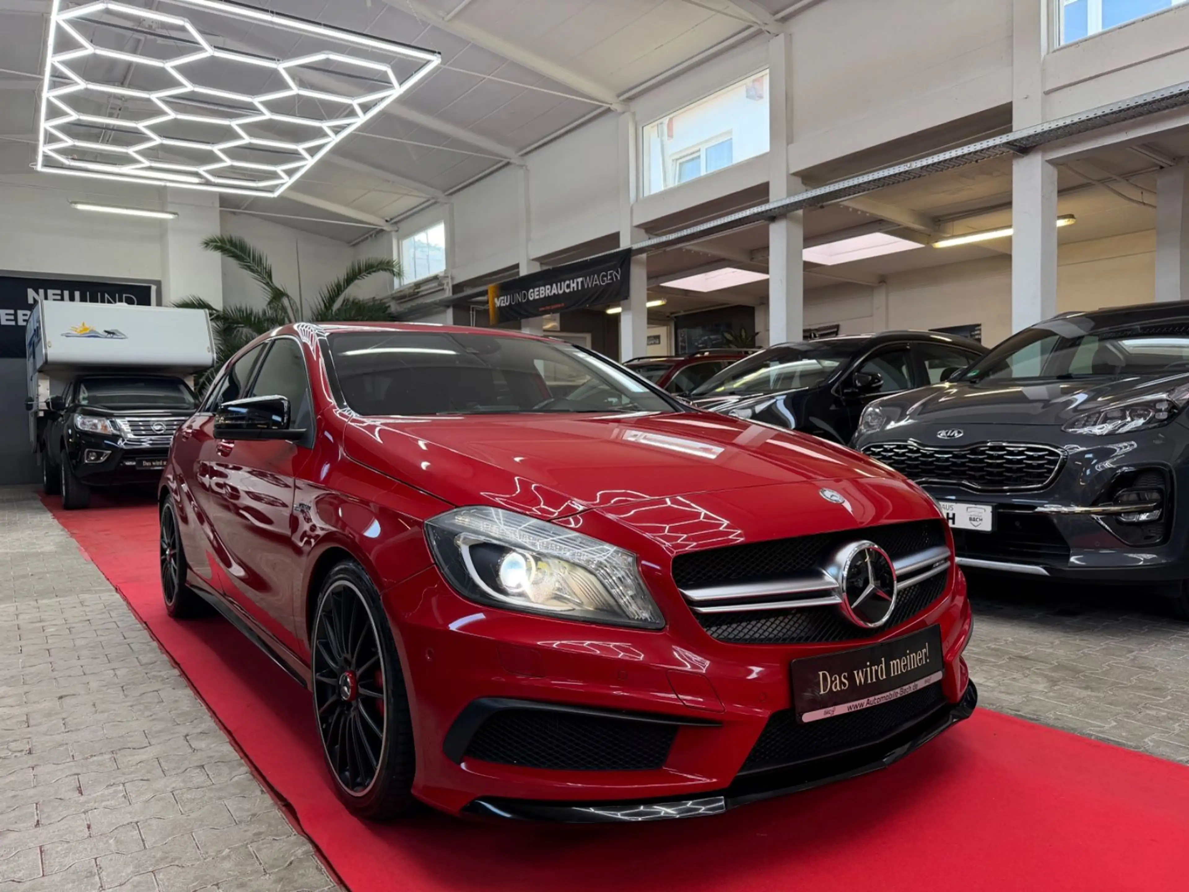 Mercedes-Benz A 45 AMG 4Matic*NIGHT*EXKLUSIV*MEMORY*RFK* — photo 3