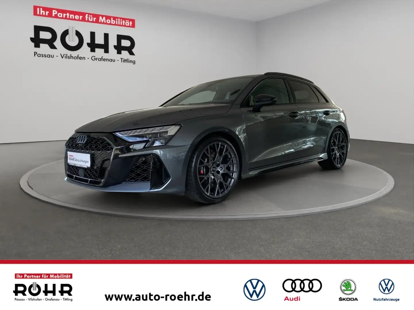 Audi RS3 RS 3 Sportback (NAVI.Head-Up.Matrix-LED.SHZ.PDC) 2 Grijs - 1