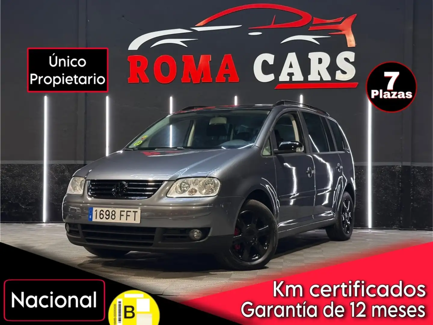 Volkswagen Touran 1.9TDI Edition 105 Grijs - 1