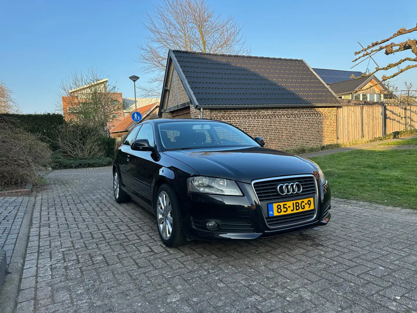 Audi A3 1.4 TFSI Ambit. PL - ketting vervang. bij 221xxxkm Zwart - 1