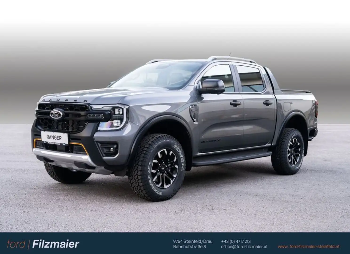 Ford Ranger Doppelkabine Wildtrak X e-4WD 2,0 EcoBlue A Grau - 1