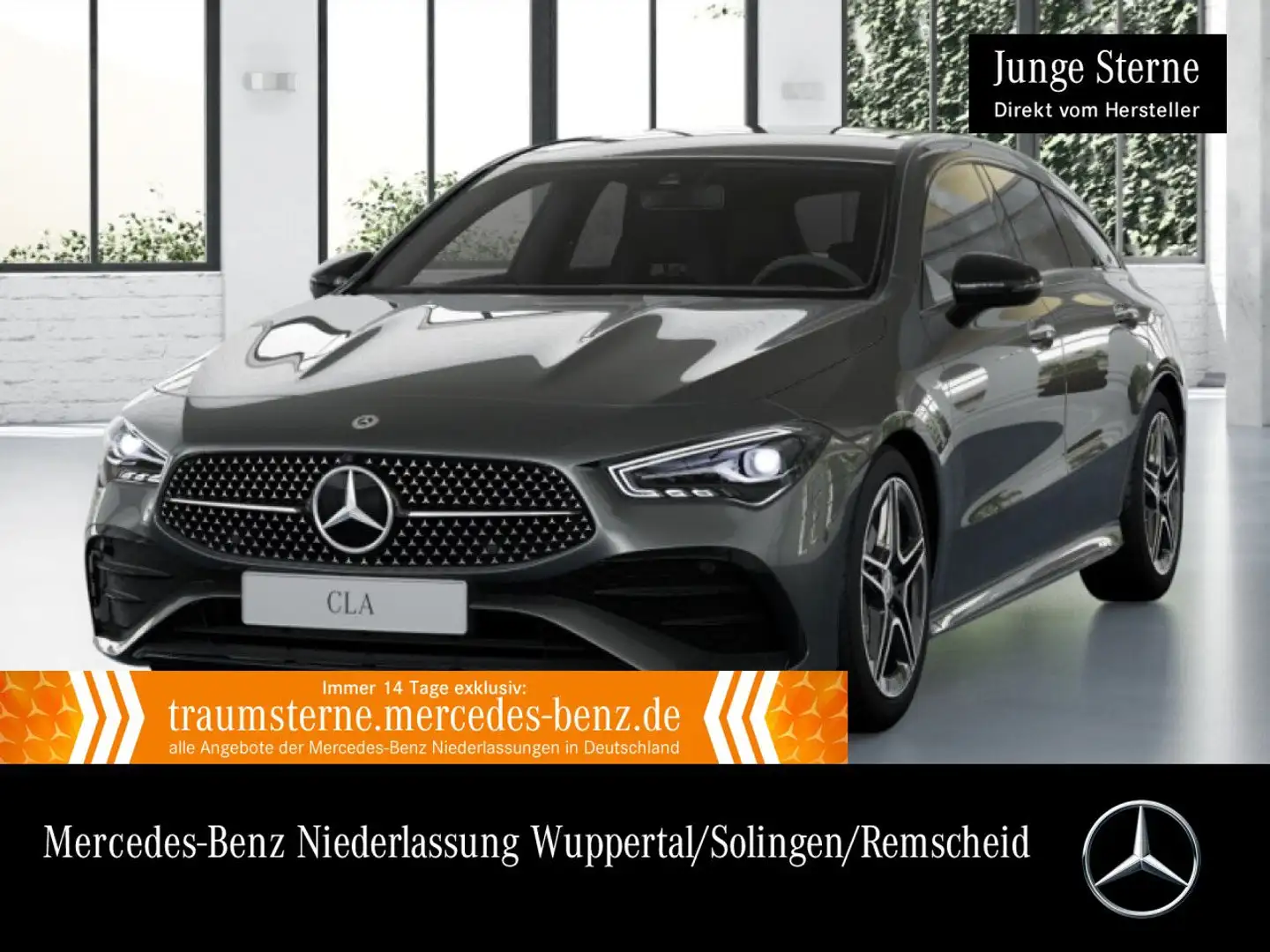 Mercedes-Benz CLA 250 e AMG+NIGHT+360°+LED+TOTW+KEYLESS+8G Grau - 1