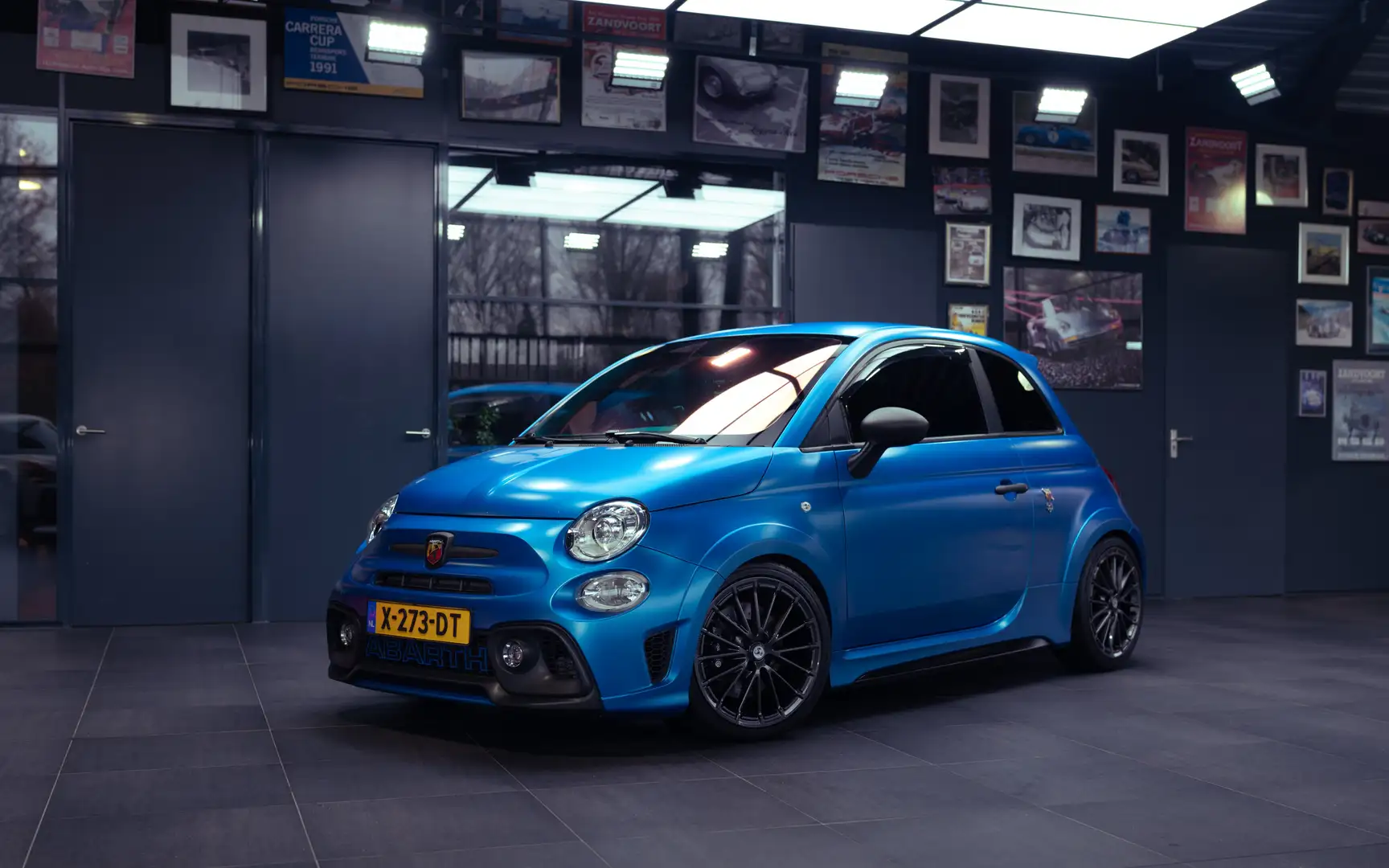 Fiat 595 Abarth Competizione | Stage 3 H&S | Origineel compleet Blau - 2