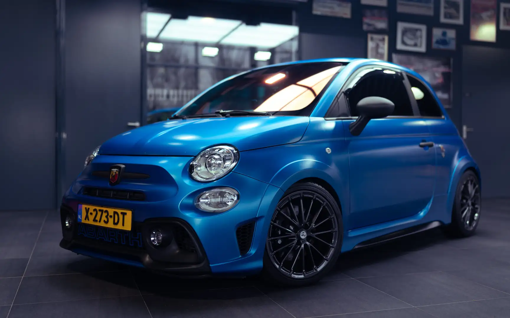 Fiat 595 Abarth Competizione | Stage 3 H&S | Origineel compleet Blau - 1