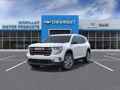 White 2026 GMC Acadia Elevation AWD SUV / Crossover Four-Wheel Drive 8-Speed Automatic