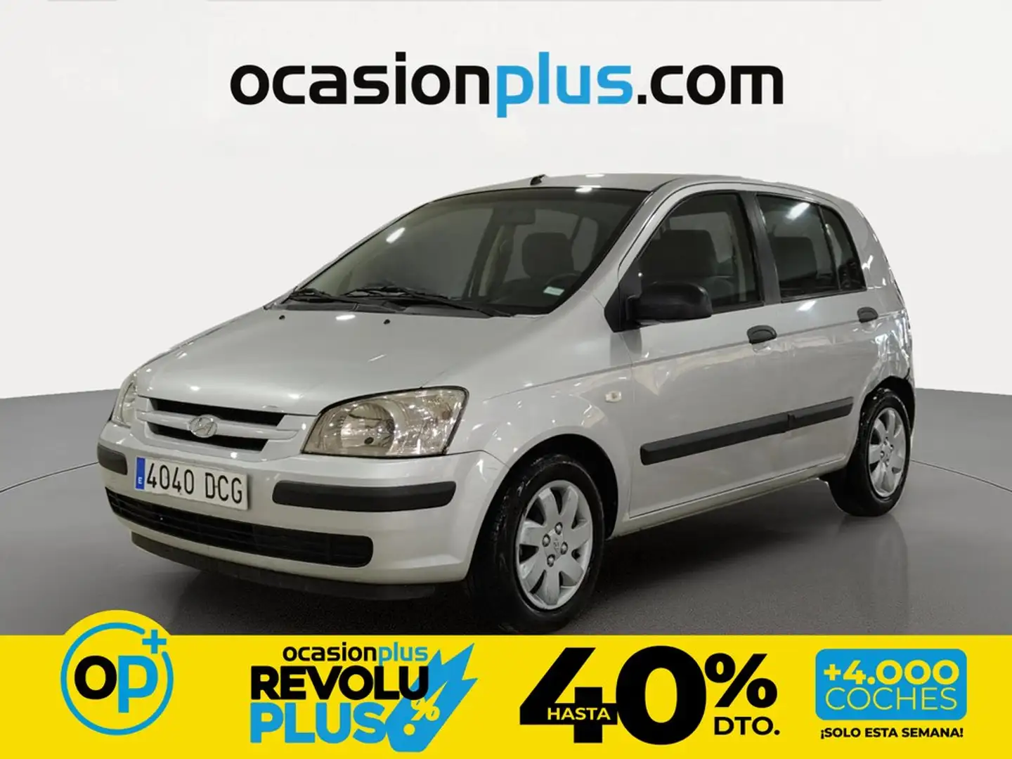 Hyundai Getz 1.1 Gris - 1