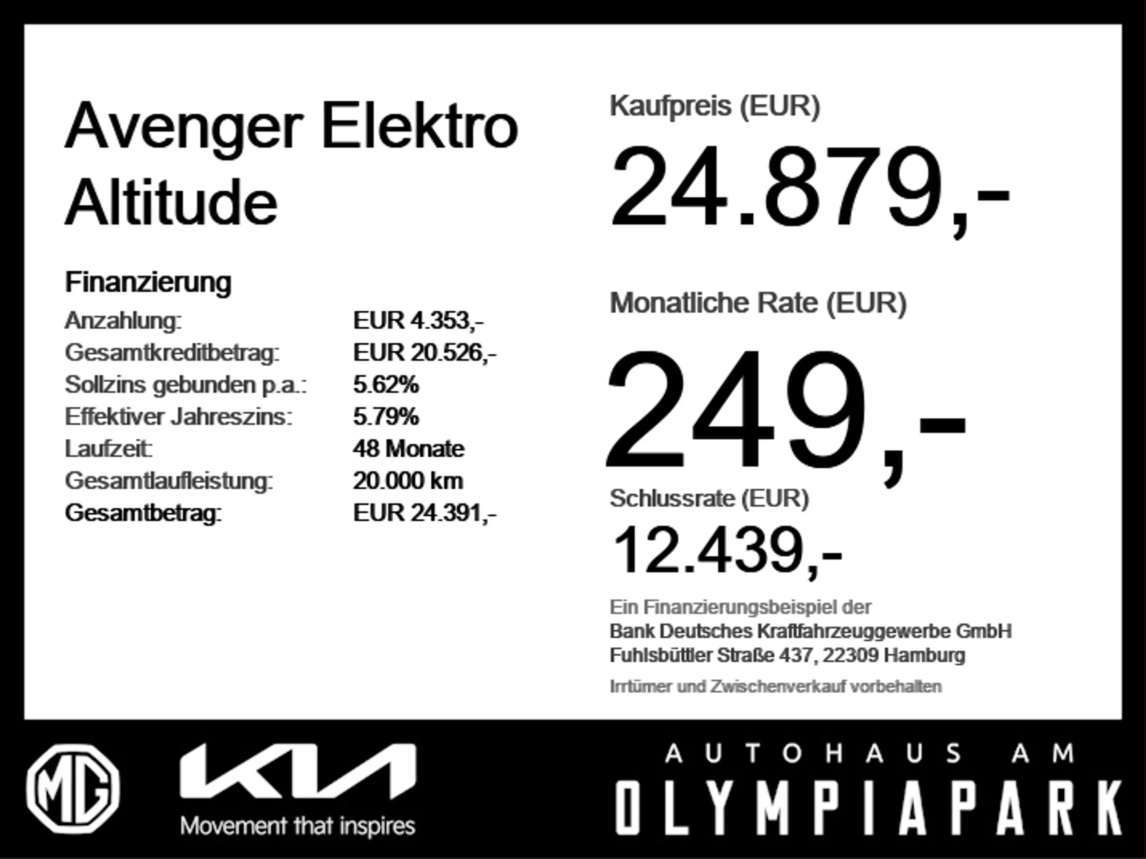 Jeep Avenger Elektro Altitude Electric LED SHZ KlimaA — photo 6