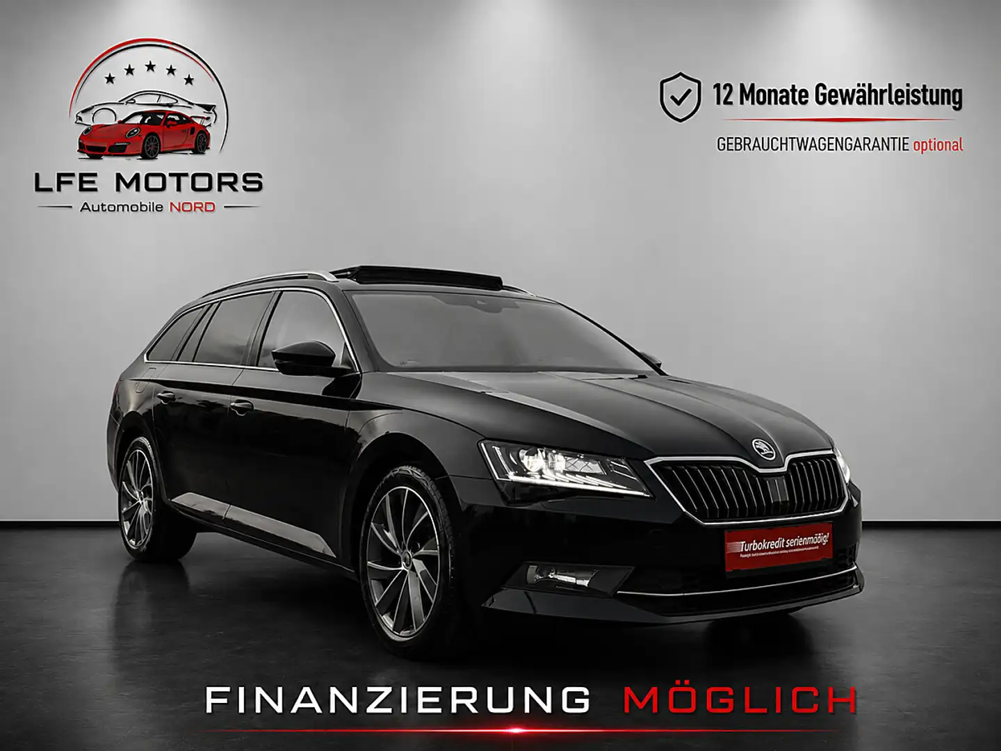 Skoda Superb Kombi 2.0 TDI Laurin & Klement DSG - 6% FIXZINS... Schwarz - 1