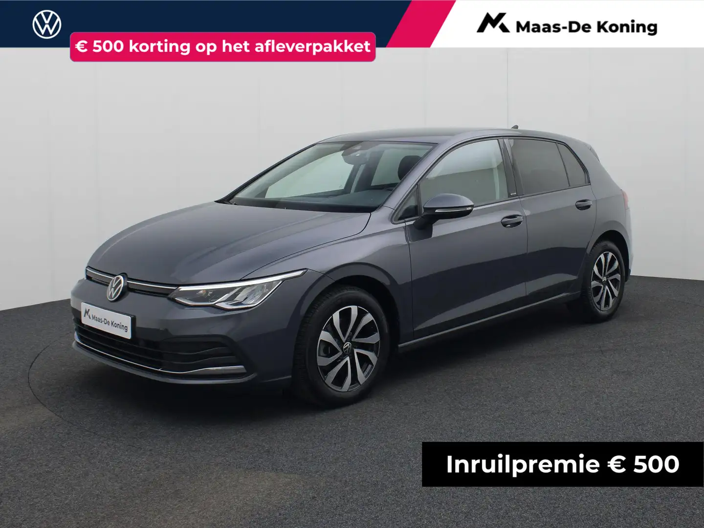Volkswagen Golf 1.5TSI/150PK Style · Navigatie · Camera + Parkeers Gris - 1