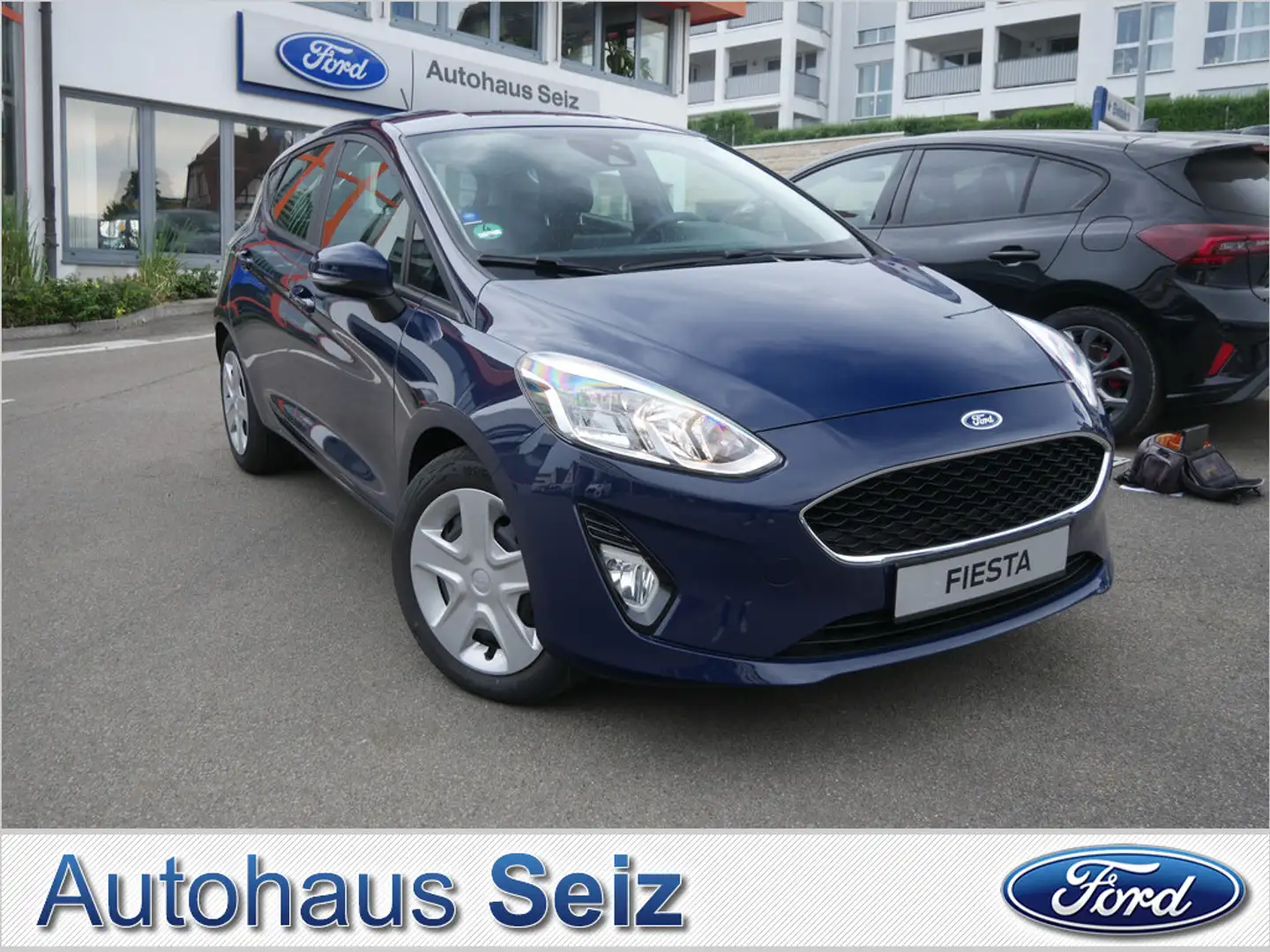 Ford Fiesta 1.0 EcoBoost Cool & Connect PDC NAVI Blau - 1