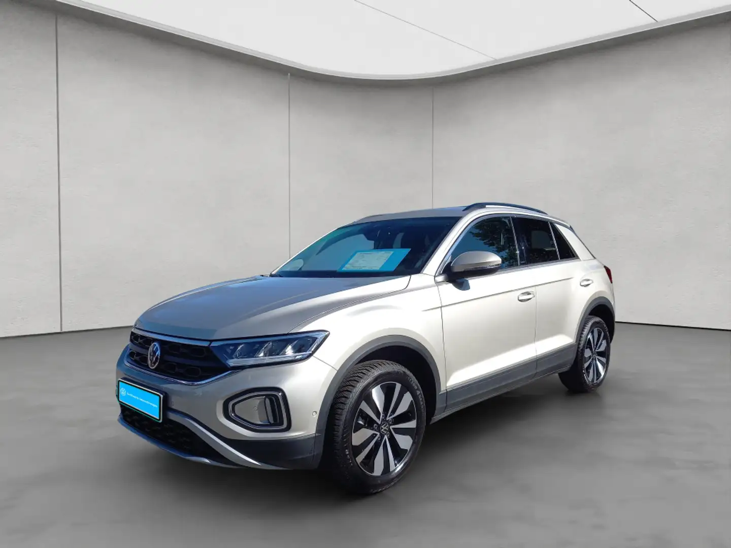 Volkswagen T-Roc 1.0 TSI -Move- 6-Gang LED/ Navi/ GJR/ AH Silber - 2