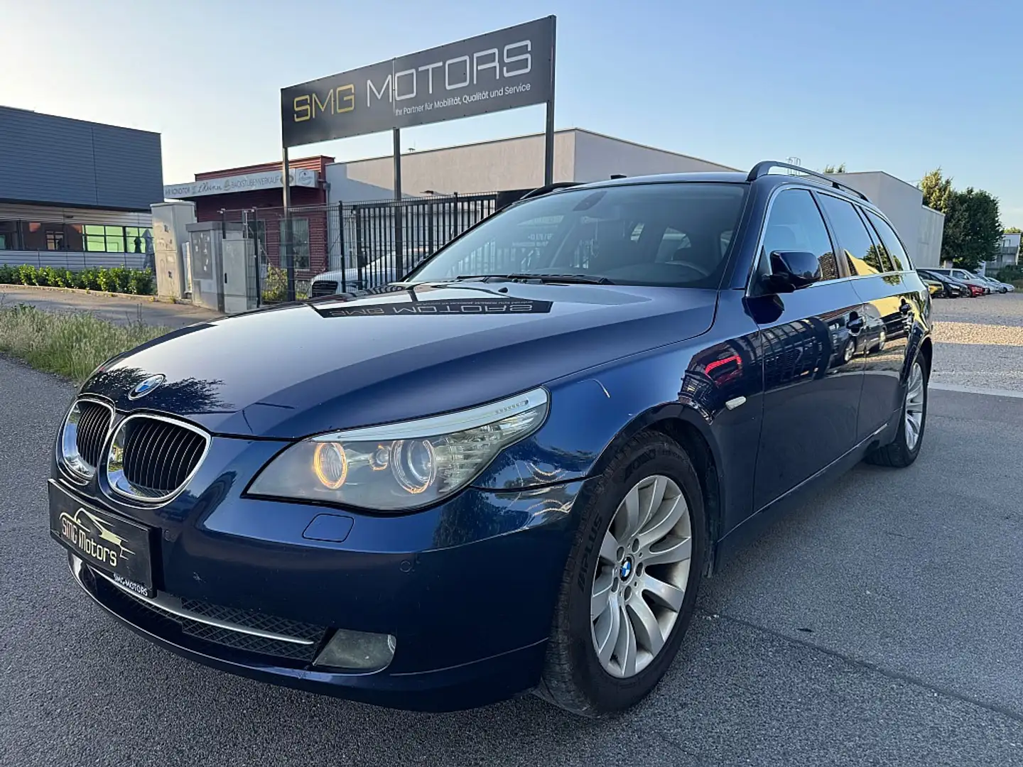 BMW 520 d Touring Österreich-Paket Aut. Bleu - 1