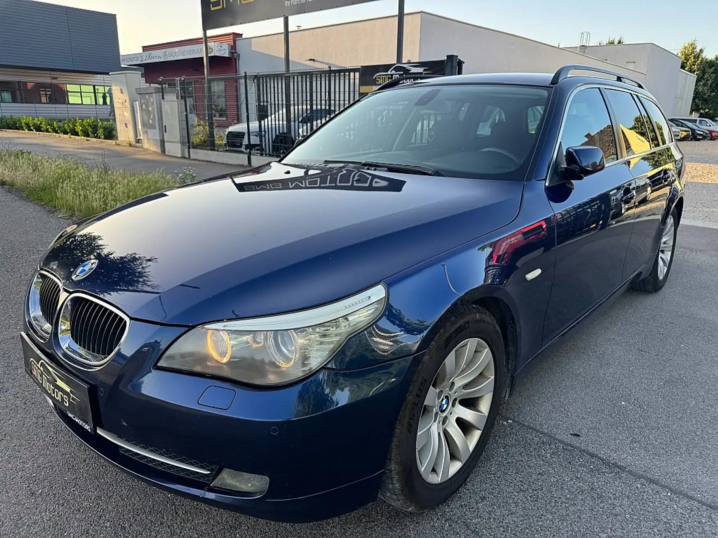 BMW 520 d Touring Österreich-Paket Aut. Bleu - 2