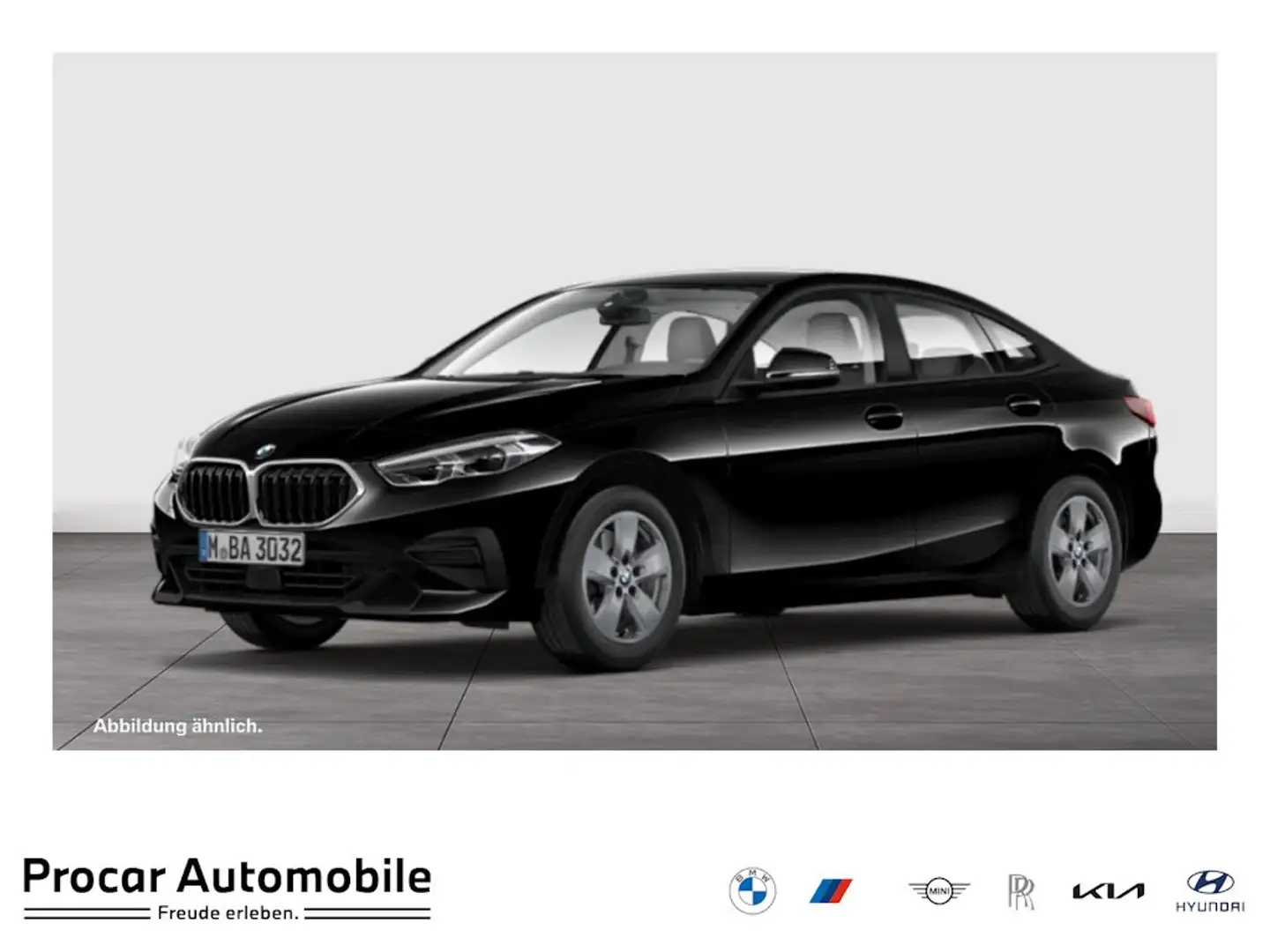 BMW 218 i ADVANTAGE+SHZ+AUT+LC PROF Schwarz - 1