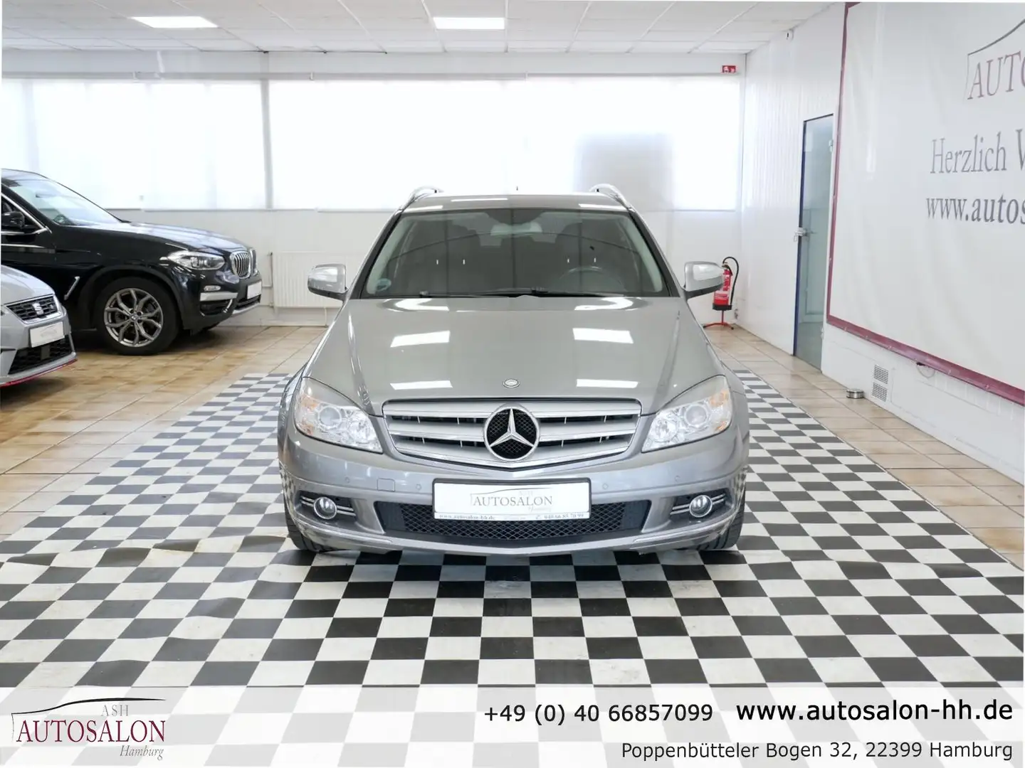 Mercedes-Benz C 220 T CDI Avantgarde*AHK*Servicegepf*PDC*Elektr. Sitze Silber - 2