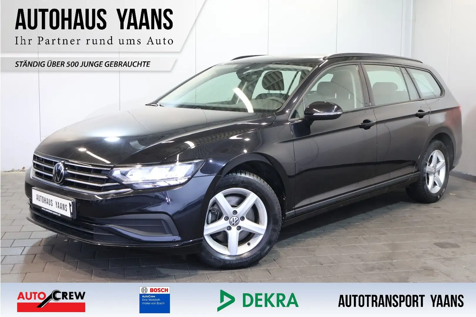 Volkswagen Passat Variant Passat Var. 2.0 TDI ACC+LED+CARPLAY Noir - 1
