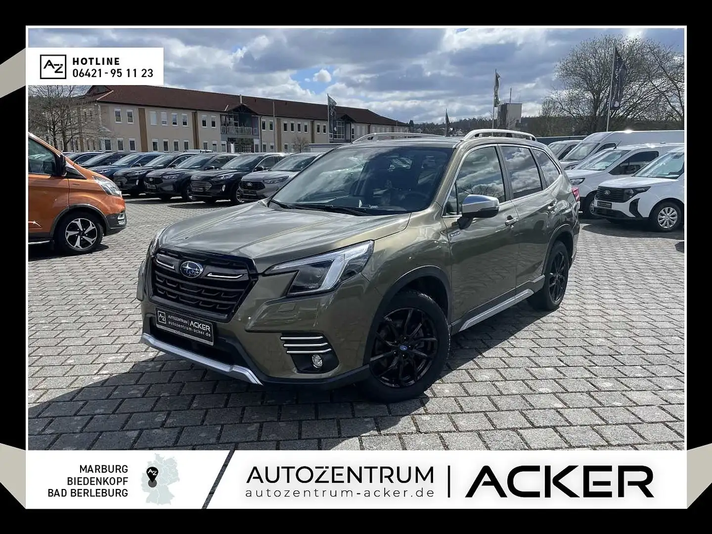 Subaru Forester Hybrid 2.0 Plantinum PanoDach Grün - 1