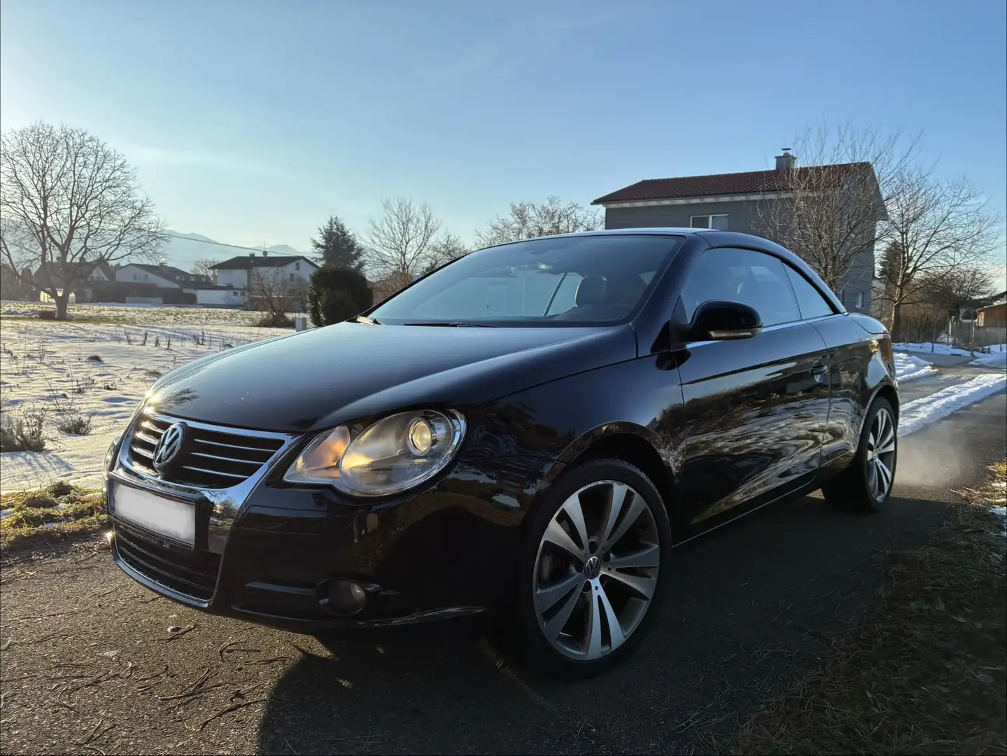 Volkswagen Eos Eos 2,0 FSI Individual, Leder, Garage, wenig Km Schwarz - 1