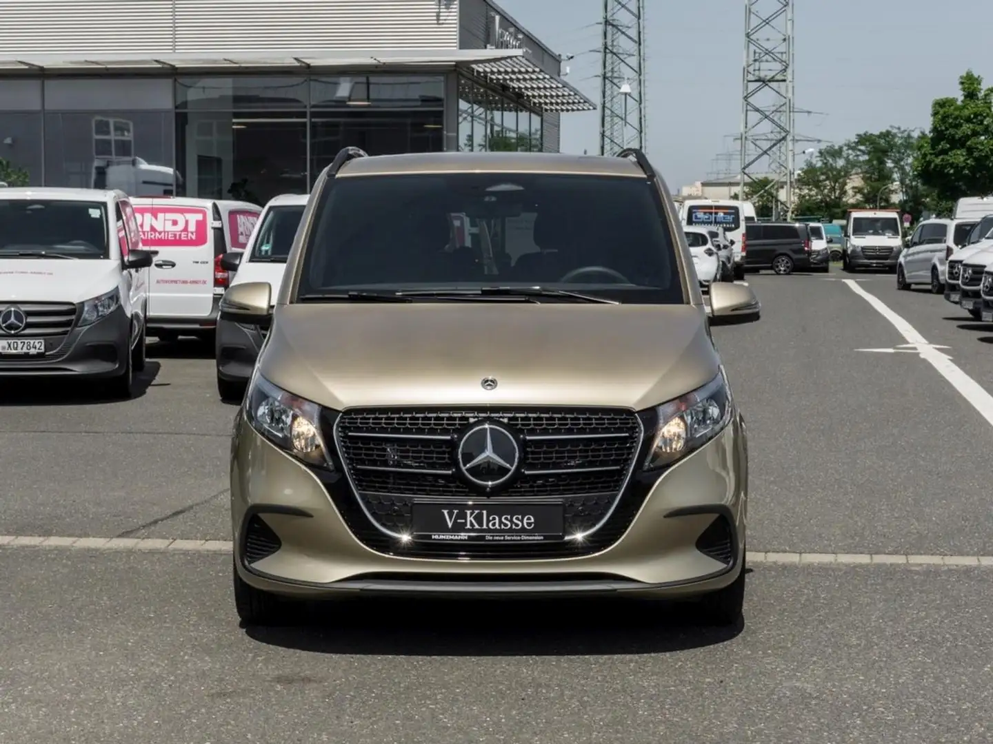 Mercedes-Benz V 250 d 4MATIC STYLE Lang Navi Distronic Panorama Or - 2