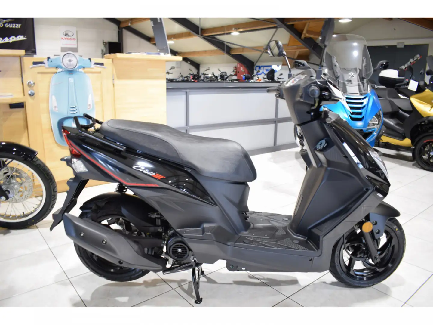 SYM Orbit III 50 Classe A 25 Km/h Negro - 1