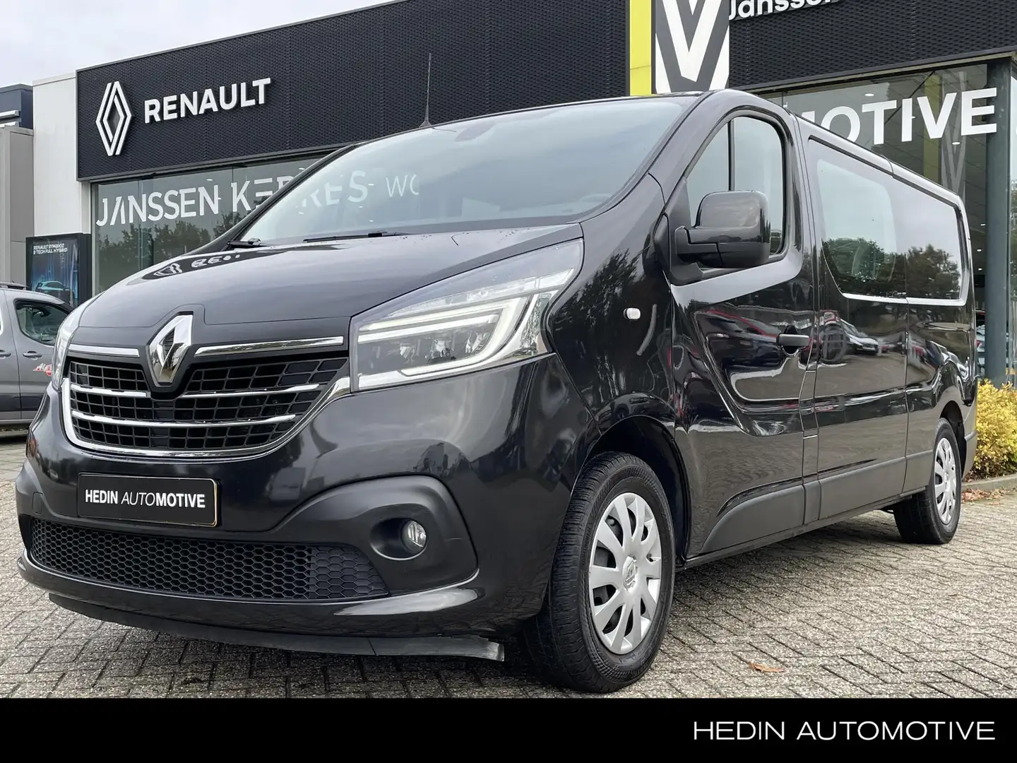 Renault Trafic 2.0 dCi 120 PK | Dubbele Cabine | Navi | Clima | L Zwart - 1