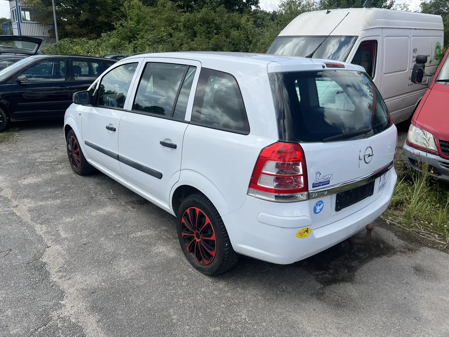 Opel Zafira 1.6 ecoFLEX Selection Weiß - 1