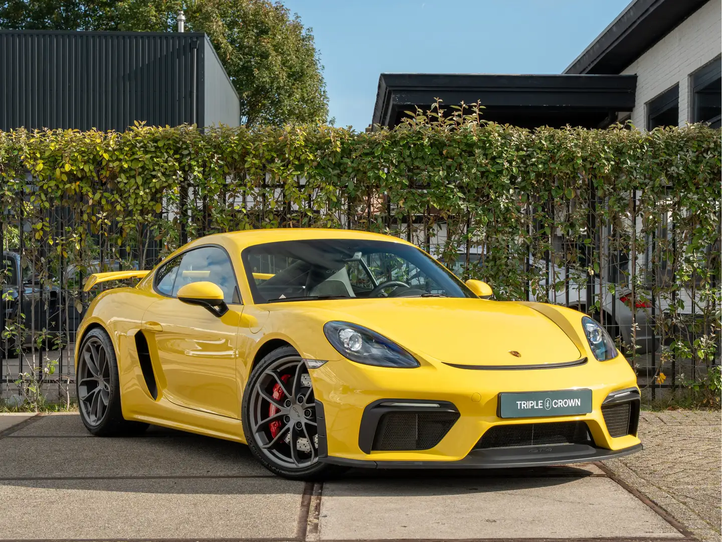 Porsche 718 GT4 4.0 Geel - 1
