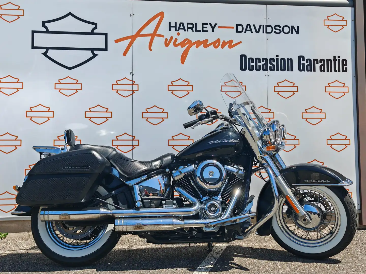 Harley-Davidson Softail Blau - 1