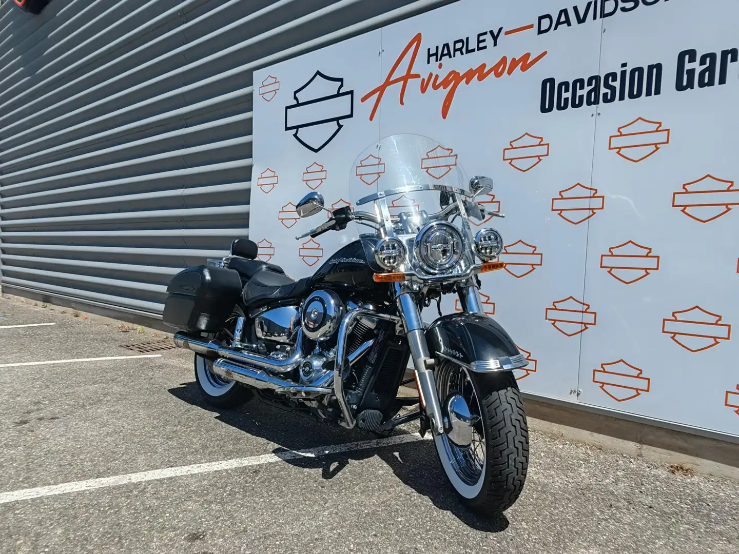 Harley-Davidson Softail Blau - 2