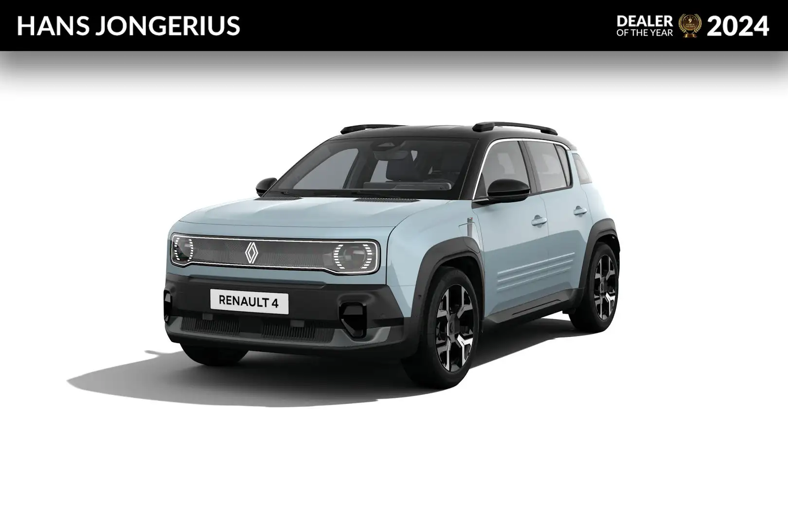 Renault R 4 Techno | Achteruitrijcamera | Elektronisch geregel Blauw - 1