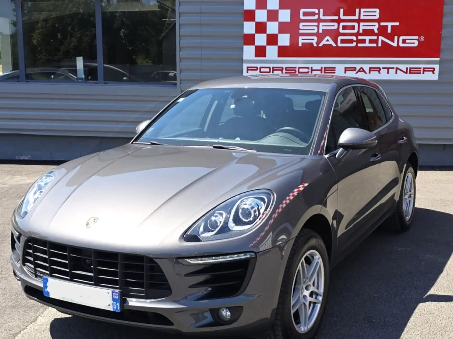 Porsche Macan MACAN S Diesel 258cv Gris - 1