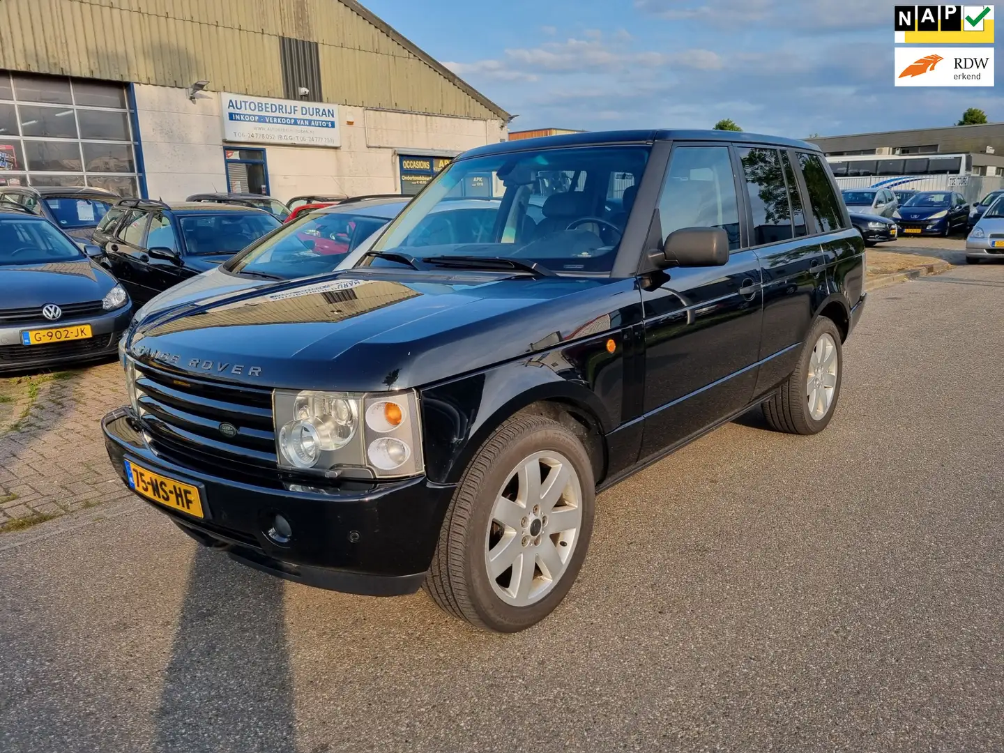 Land Rover Range Rover 4.4 V8 Vogue automaat NAV.+ Clima Bj:2004 NAP! Negro - 1