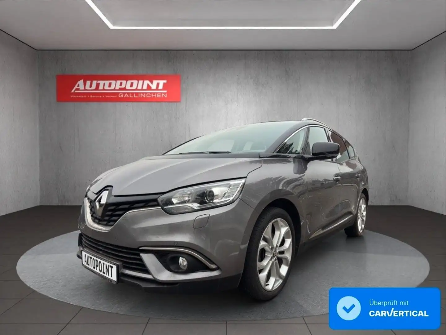 Renault Grand Scenic Grand Intens Sitzhzg+Navi+7 Sitze Gris - 1