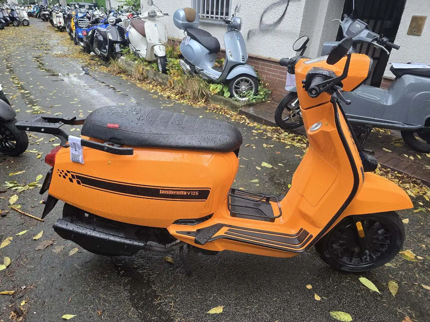 Lambretta V125 Spezial Flex TÜV neu Оранжевий - 2