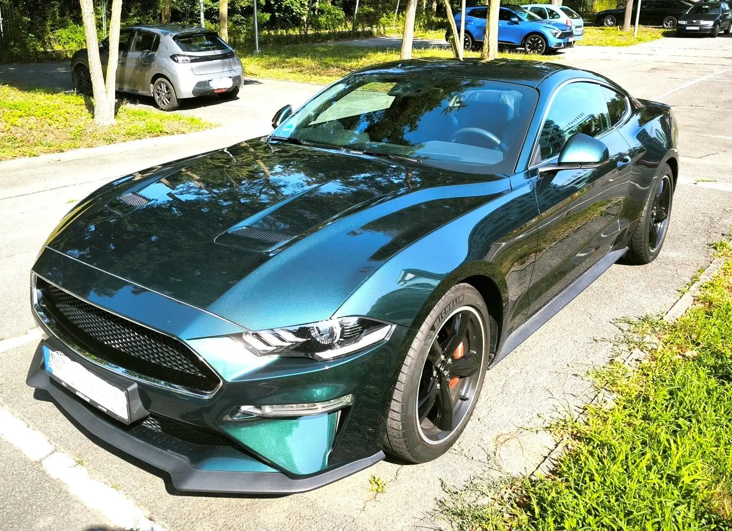 Ford Mustang Mustang Fastback 5.0 Ti-VCT V8 BULLITT Groen - 1