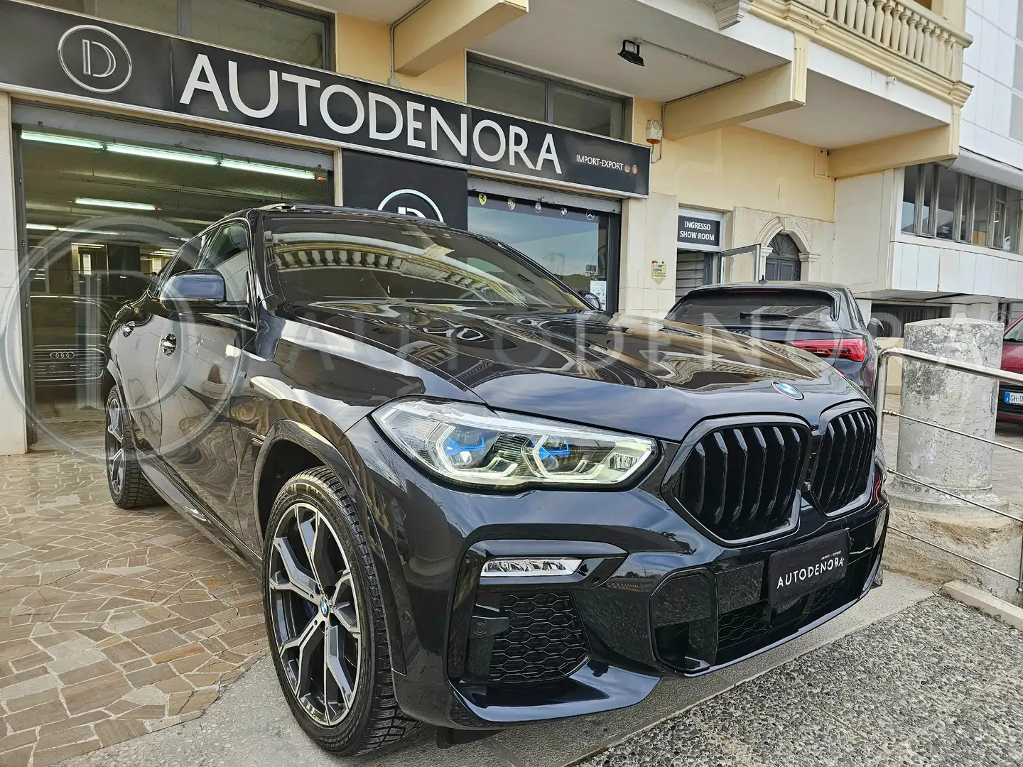 BMW X6 xdrive30d#M SPORT#DISPLAY KEY#LASER#TETTO##CARPLAY Nero - 1
