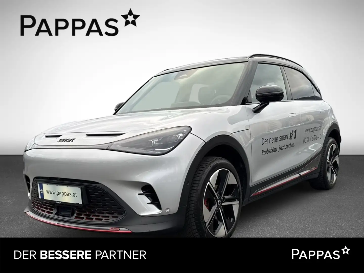 smart #1 BRABUS Totw PTS Park-Assist Cam Keyl Distr Silber - 1