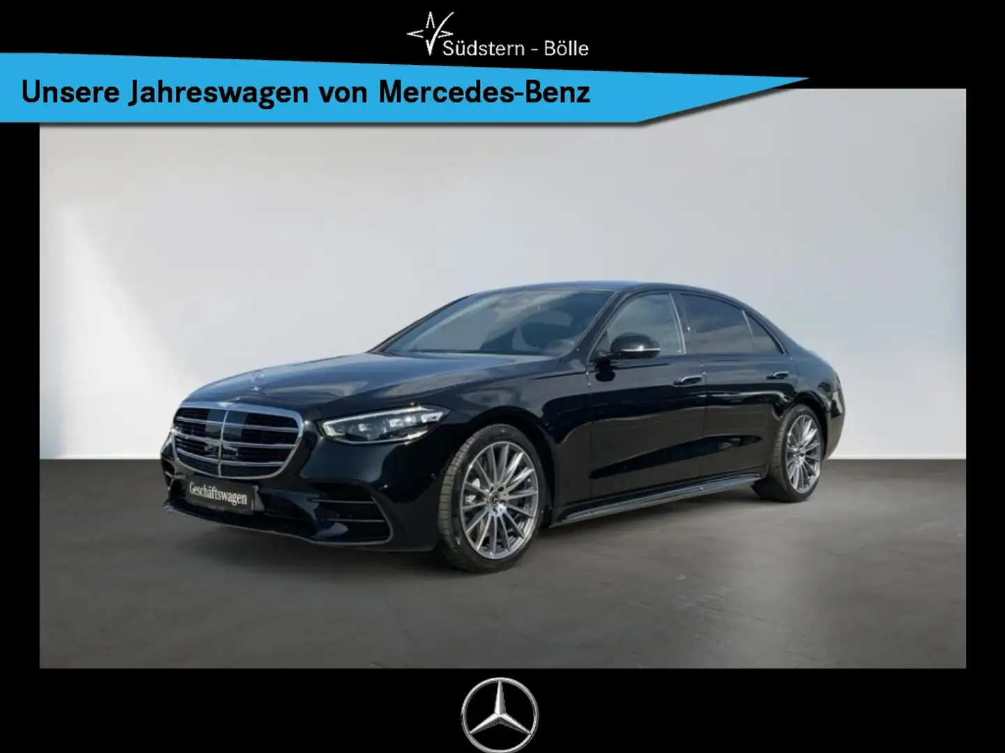 Mercedes-Benz S 450 d 4M L +AMG+MEMORY+DISTRO+MULTIBEAM+SHZ Zwart - 1