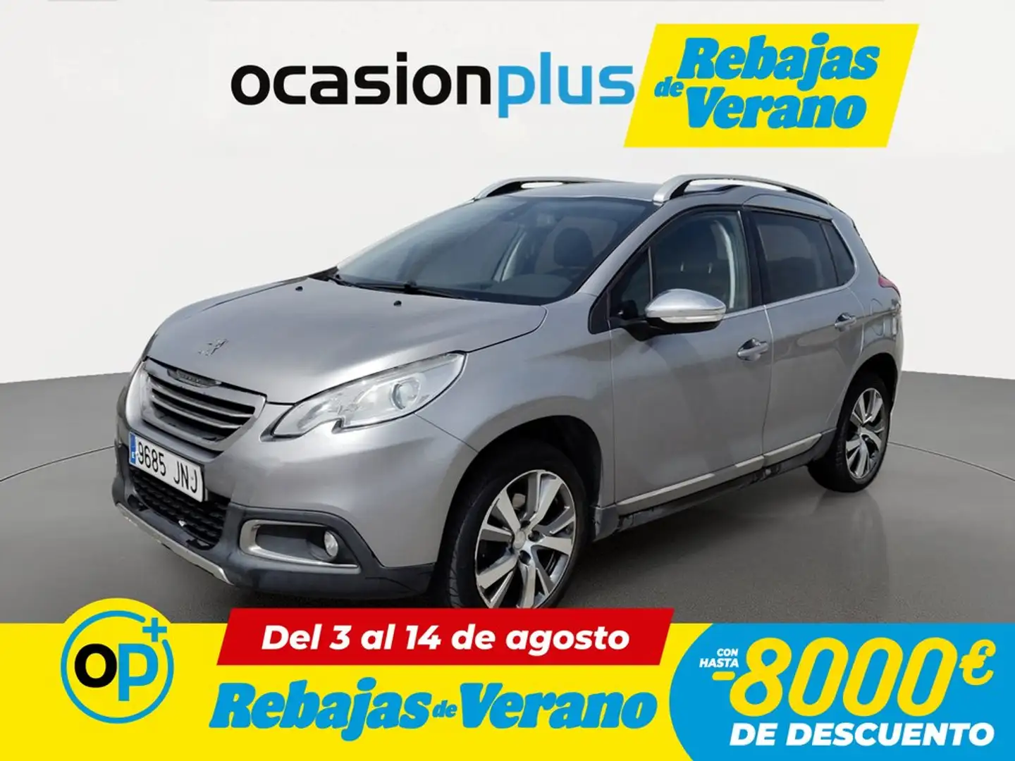 Peugeot 2008 1.2 PureTech S&S Allure EAT6 110 Gris - 1
