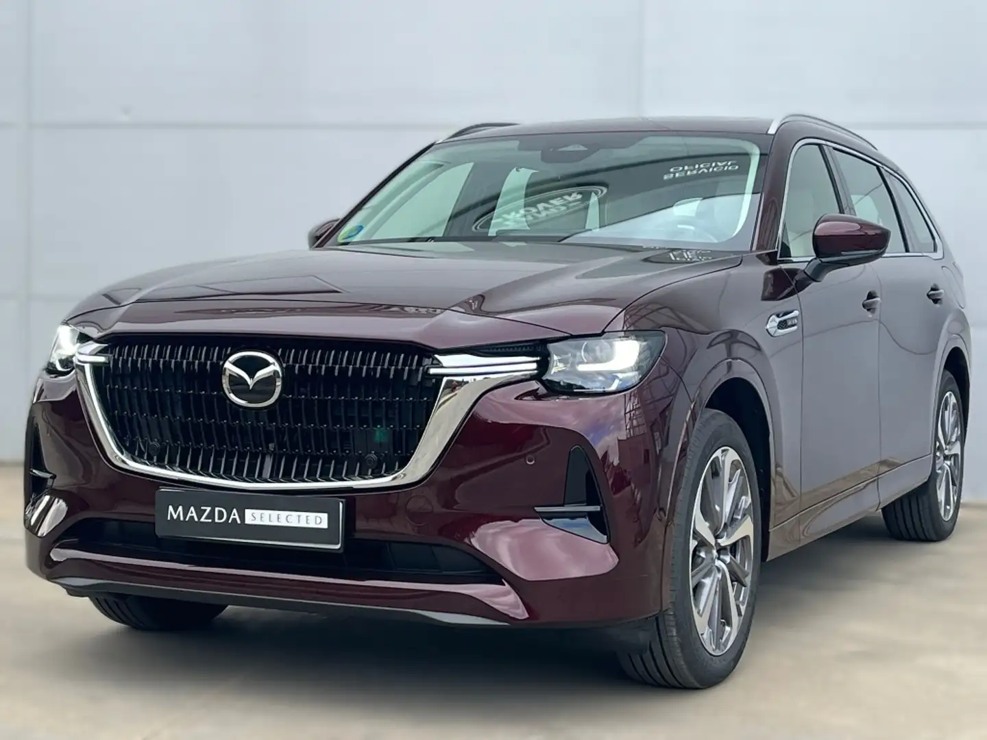 Mazda CX-80 3.3 e-Skyactiv-D MHEV Takumi AWD Aut. Burdeos - 1